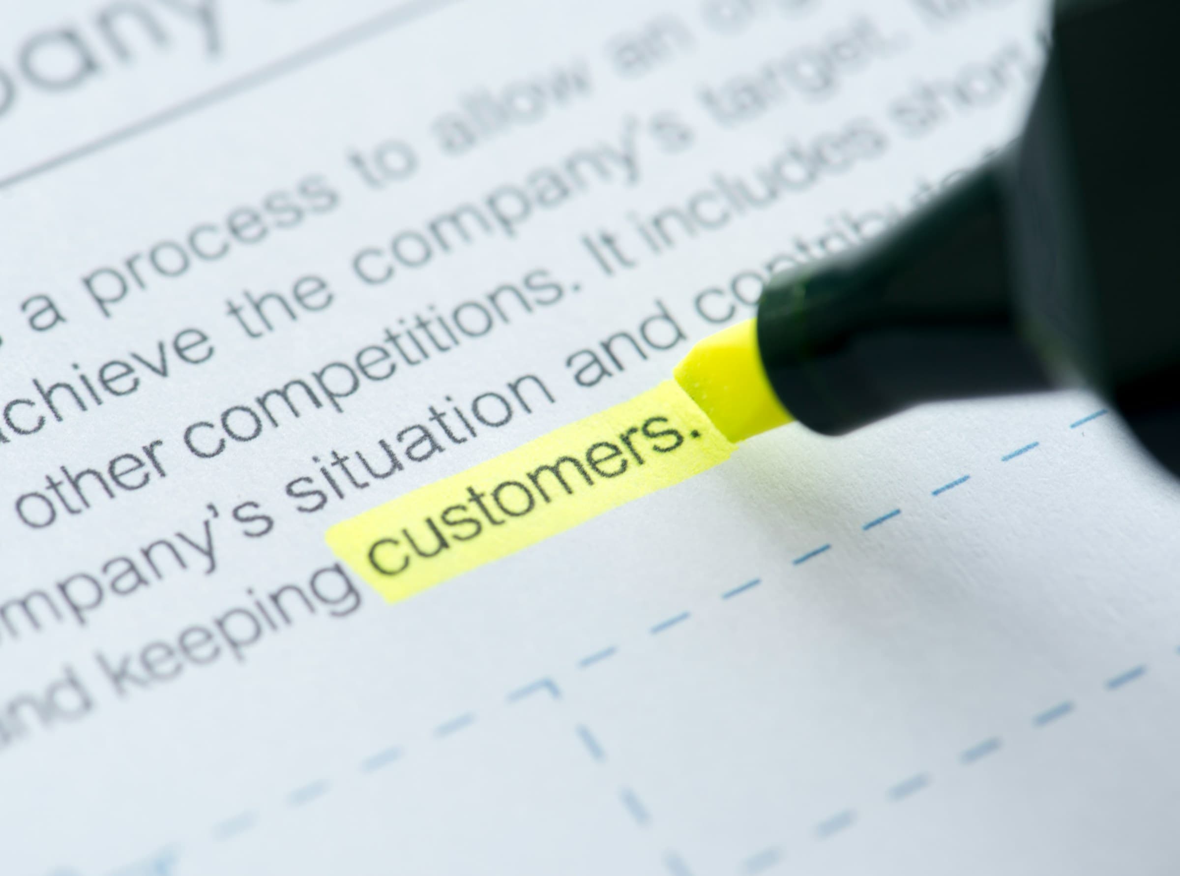 Curated customer